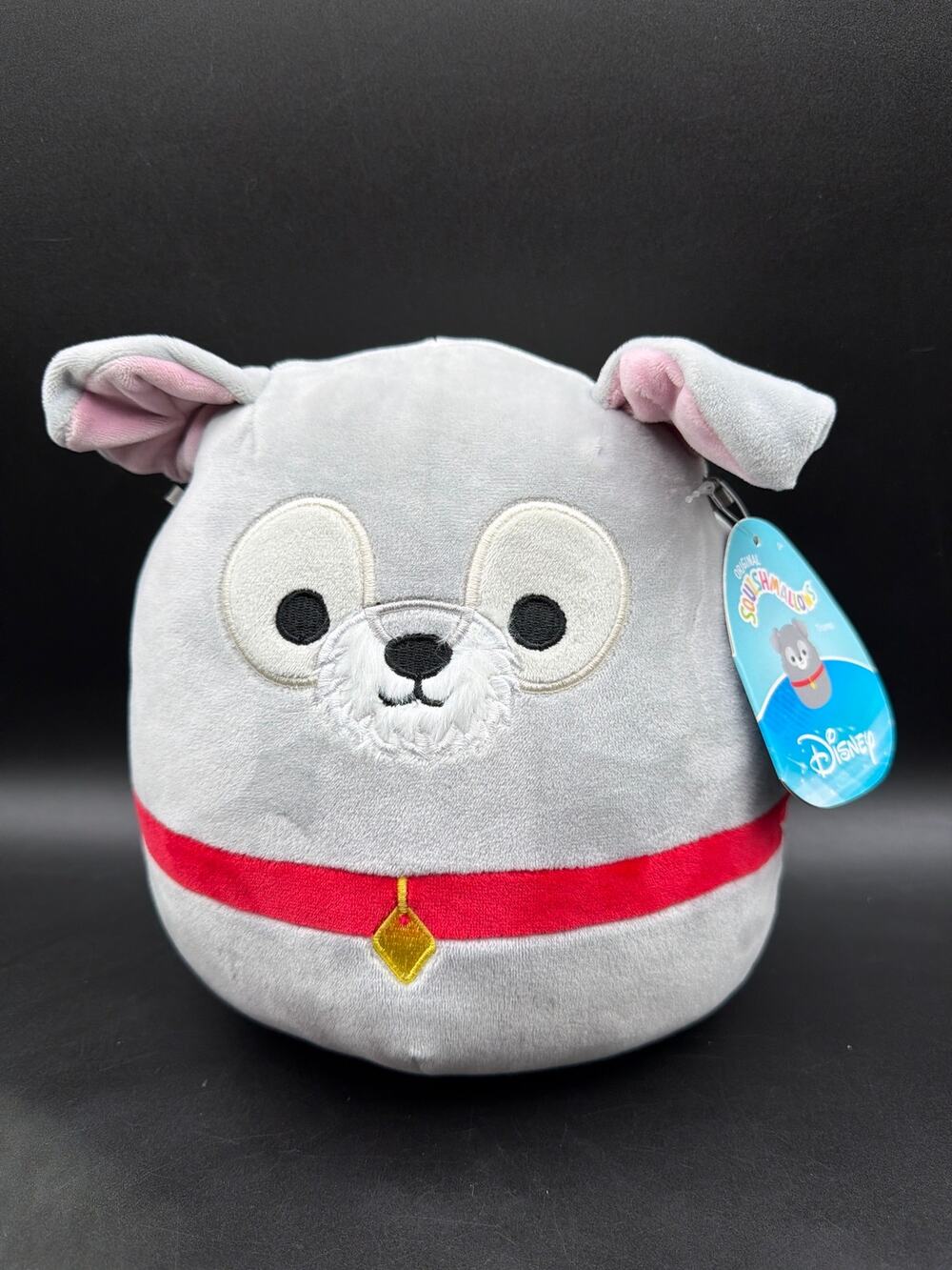 Disney Squishmallows Tramp Lady and the Tramp 9” Plush Kellytoy NWT